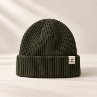 Rib Merino Beanie